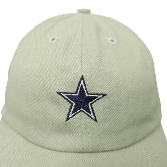NFL Dallas Cowboys Football Strapback Adjustable Size Cap Baseball Hat Khaki - Picture 7 of 13